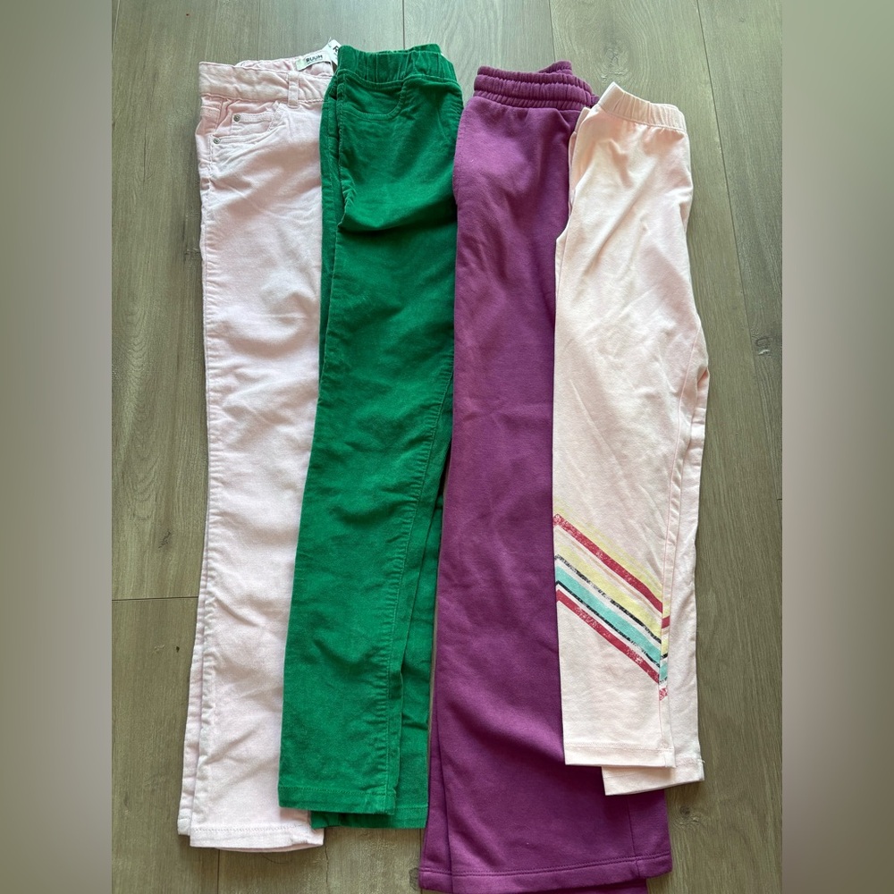 Girls pants set of 4